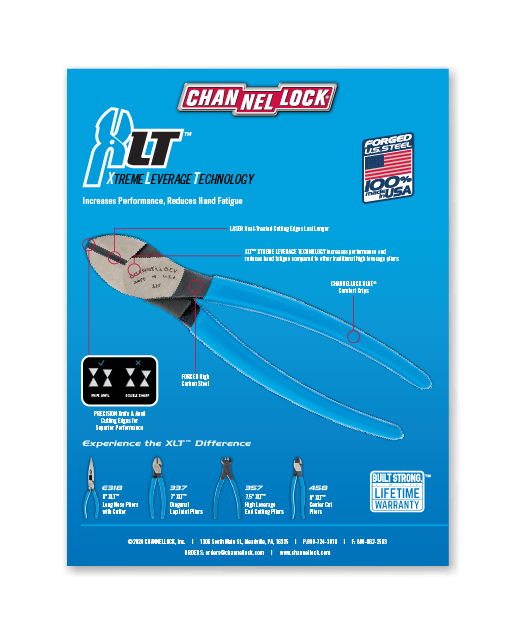Channellock Product Feature Flyers