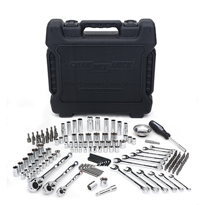Image of Mechanic's Tool Set with included tools displayed