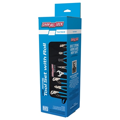 Set of Tools in a Tool Roll