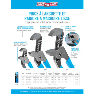 Channellock Spanish Flyer